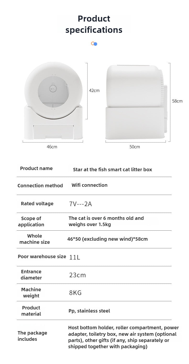 CleanPaw™ Pro – The Intelligent Self-Cleaning Litter System