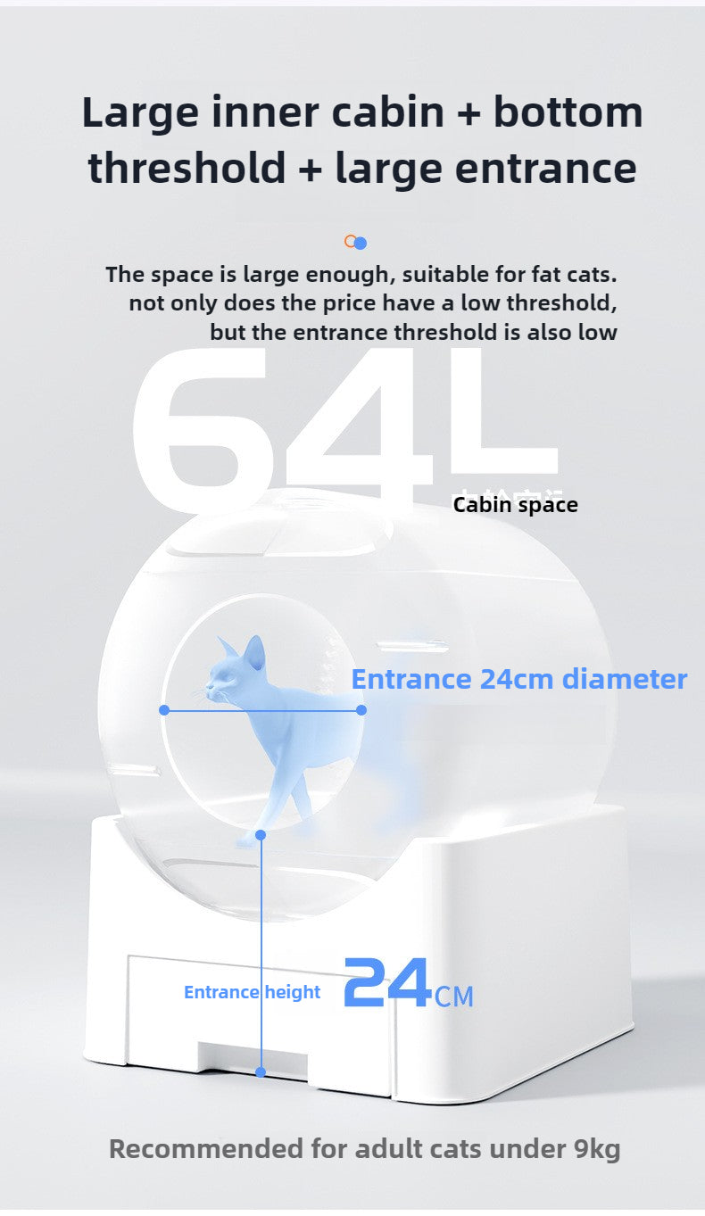 CleanPaw™ Pro – The Intelligent Self-Cleaning Litter System