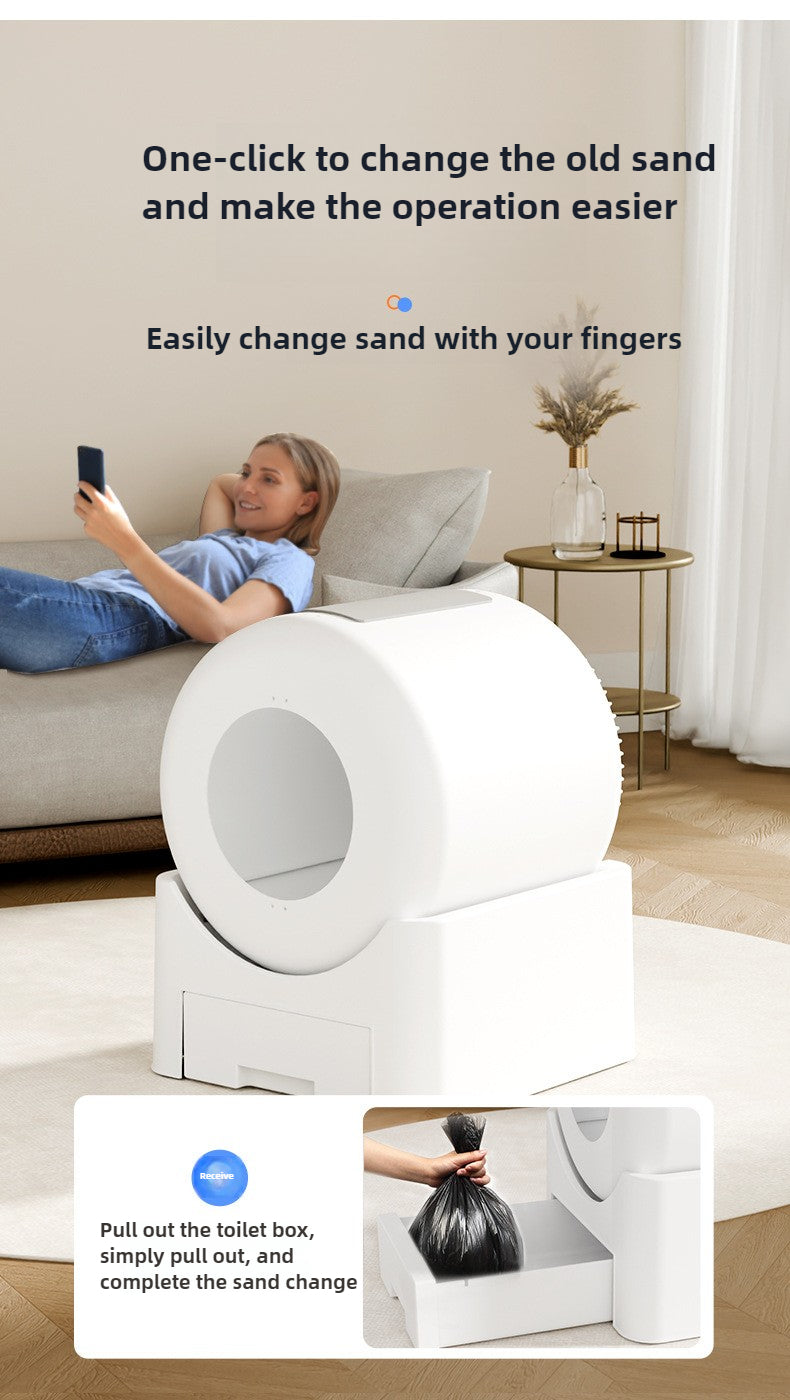 CleanPaw™ Pro – The Intelligent Self-Cleaning Litter System