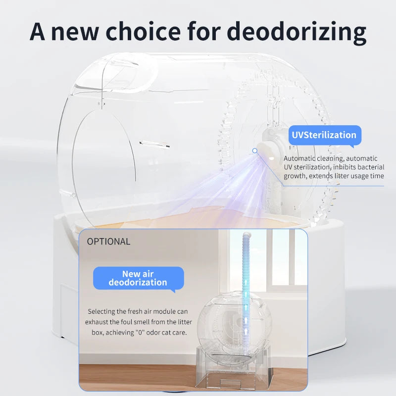 CleanPaw™ Pro – The Intelligent Self-Cleaning Litter System