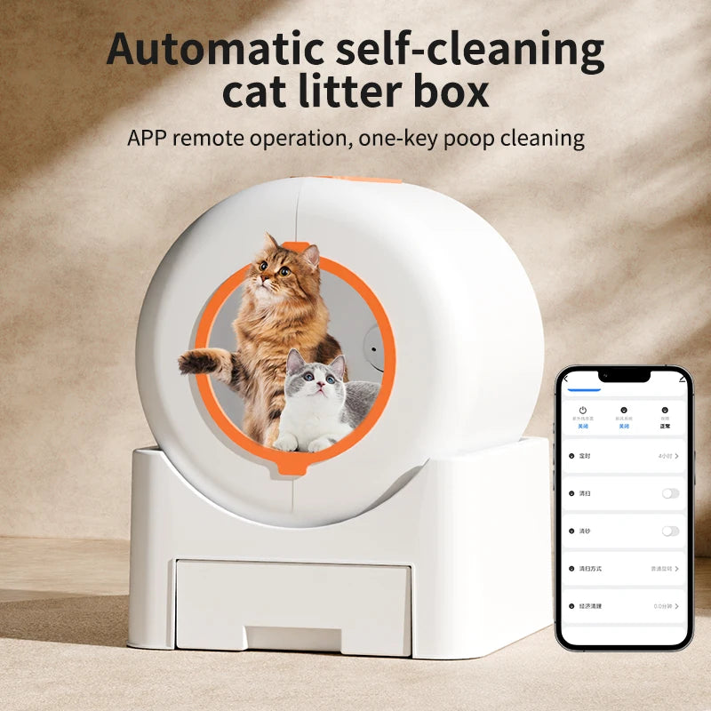 CleanPaw™ Pro – The Intelligent Self-Cleaning Litter System