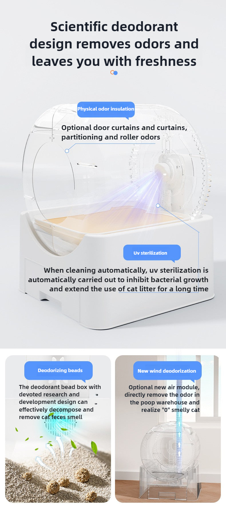 CleanPaw™ Pro – The Intelligent Self-Cleaning Litter System